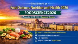 Global Summit on Food Science, Nutrition and Health 2026