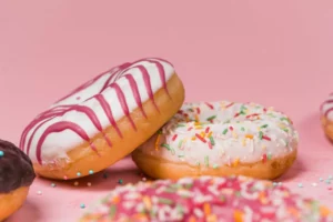 Krispy Kreme Launches Red, White and Goooaaal Doughnut